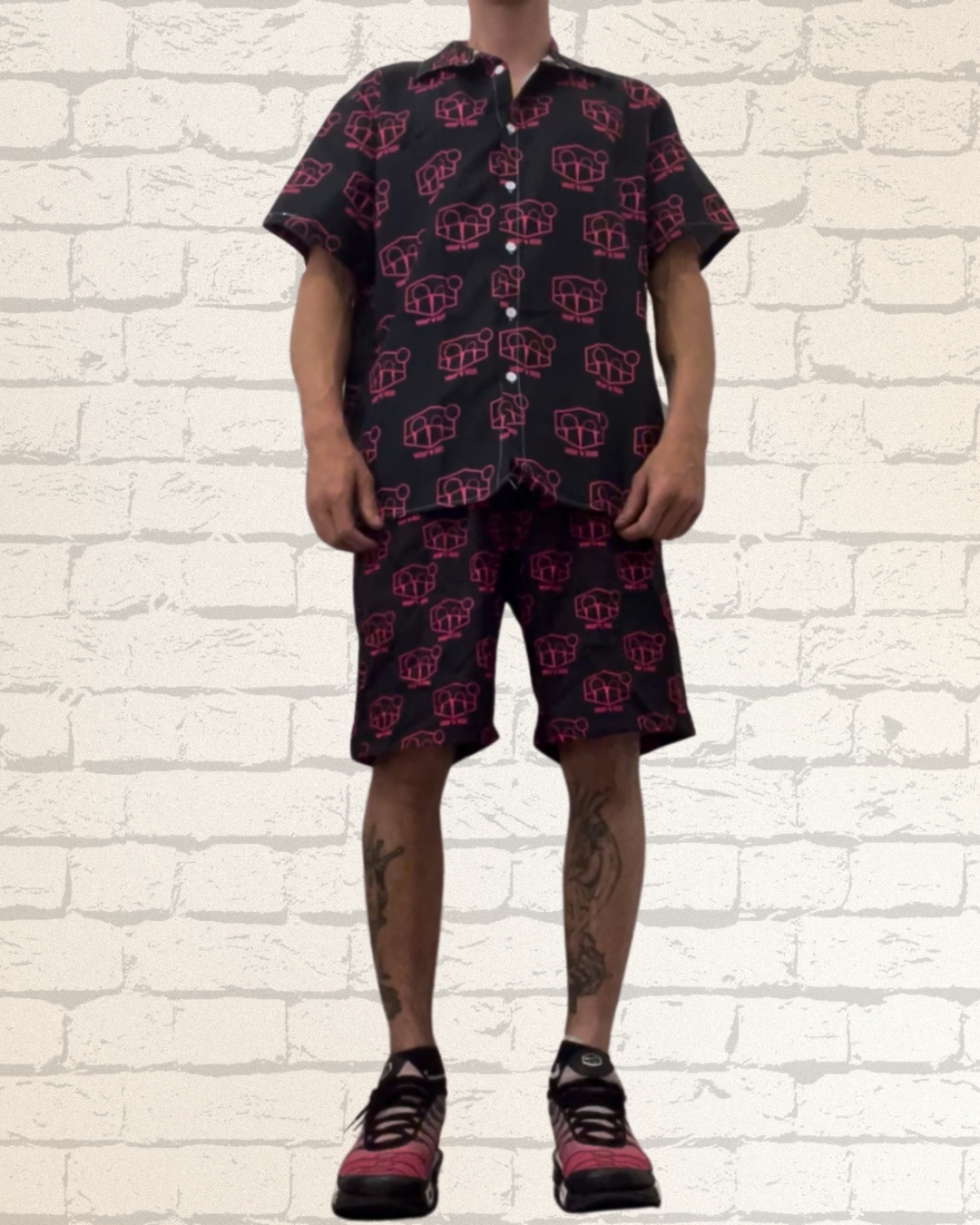 Chemise Wrap’n’Ride Full Logo "NÉON "