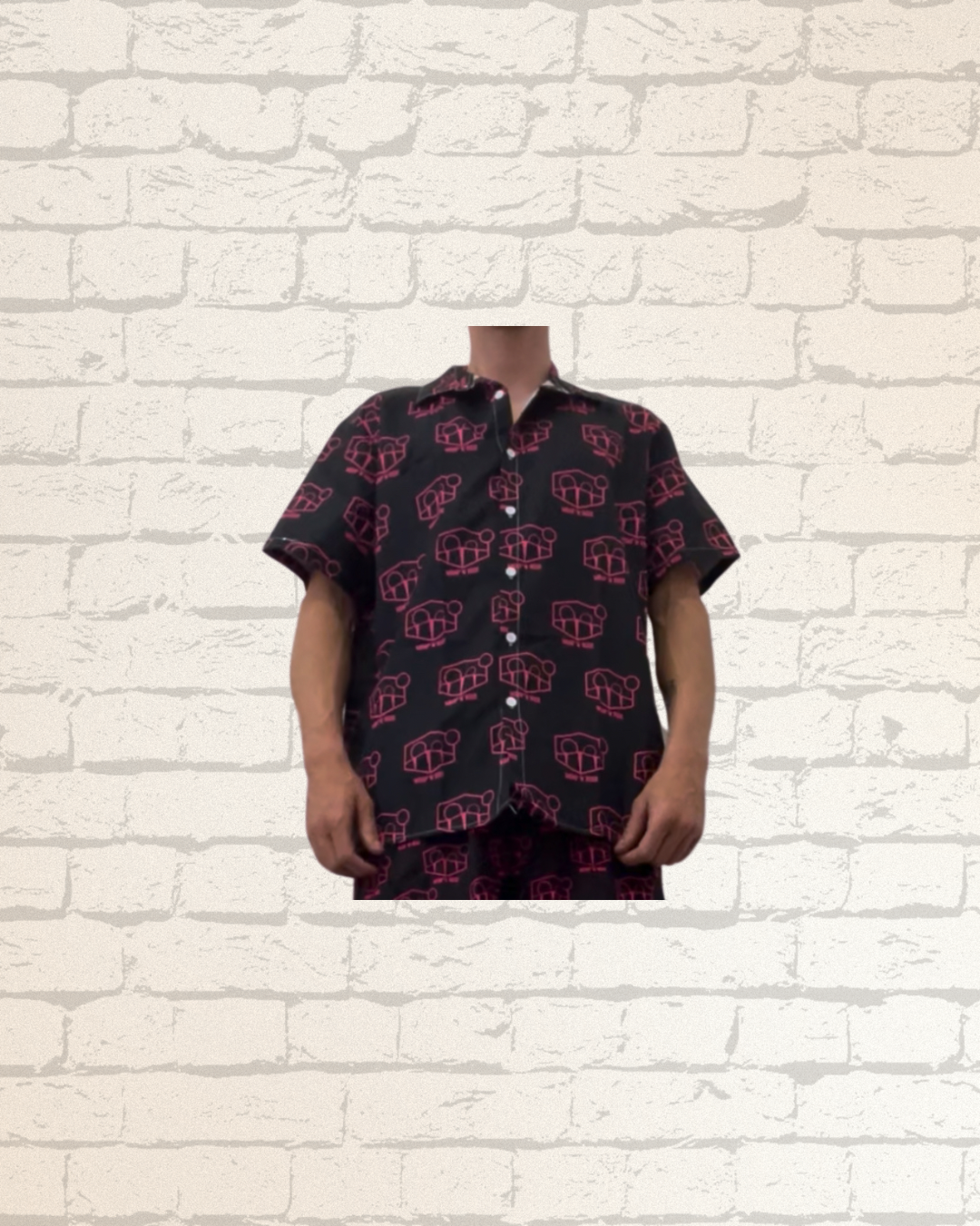 Chemise Wrap’n’Ride Full Logo "NÉON "