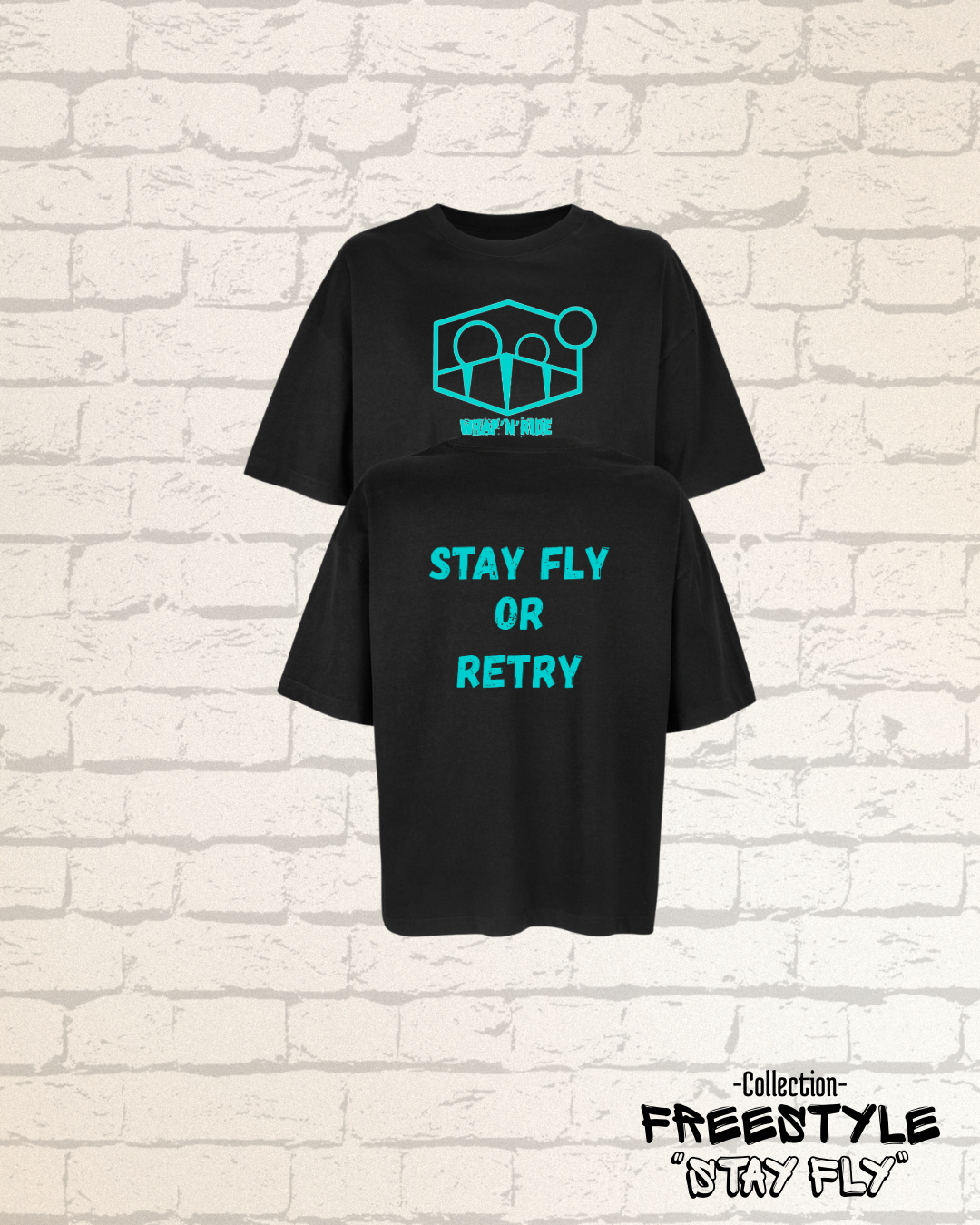 Jersey Oversize "Stay Fly or Retry"