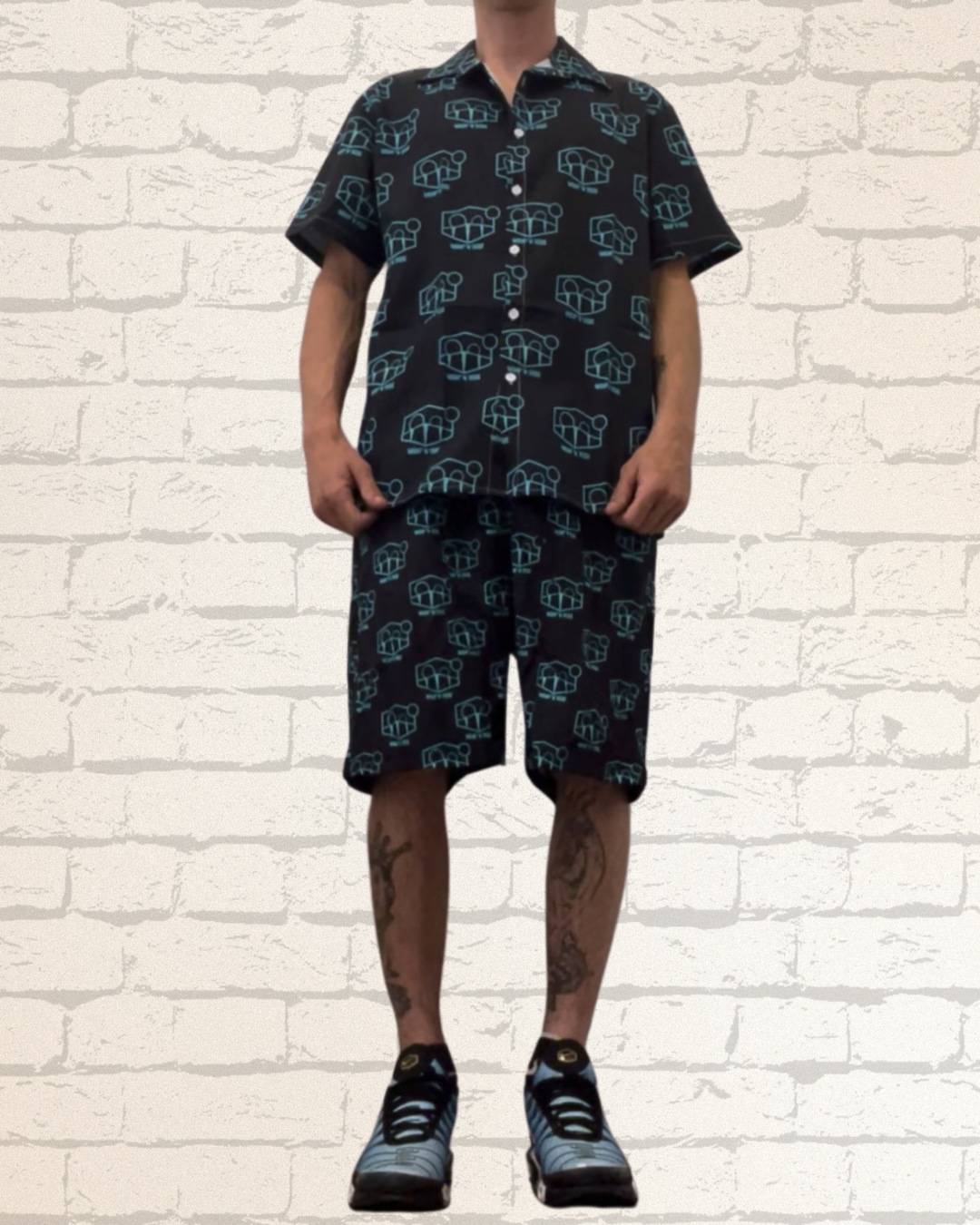 Chemise Wrap’n’Ride Full Logo "NÉON "