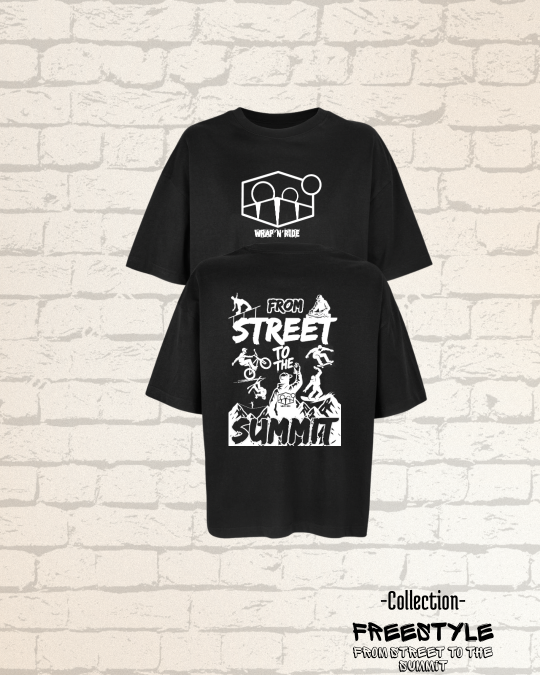 Jersey Oversize "From Street to the Summit"